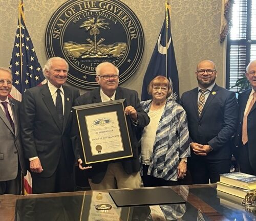 Winthrop History Professor Eddie Lee Receives Prestigious Award from Governor Henry McMaster